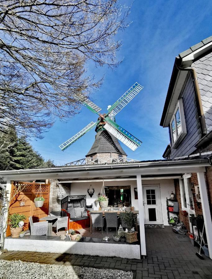 Ferienwohnung An Der Barlter Muehle Im Ersten Og Naehe Nordsee Dış mekan fotoğraf