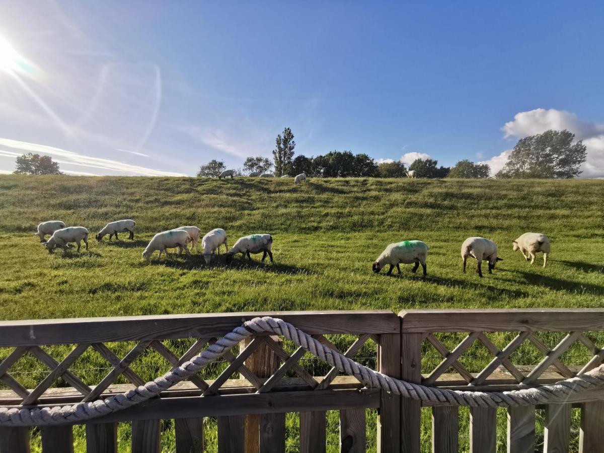 Ferienwohnung An Der Barlter Muehle Im Ersten Og Naehe Nordsee Dış mekan fotoğraf