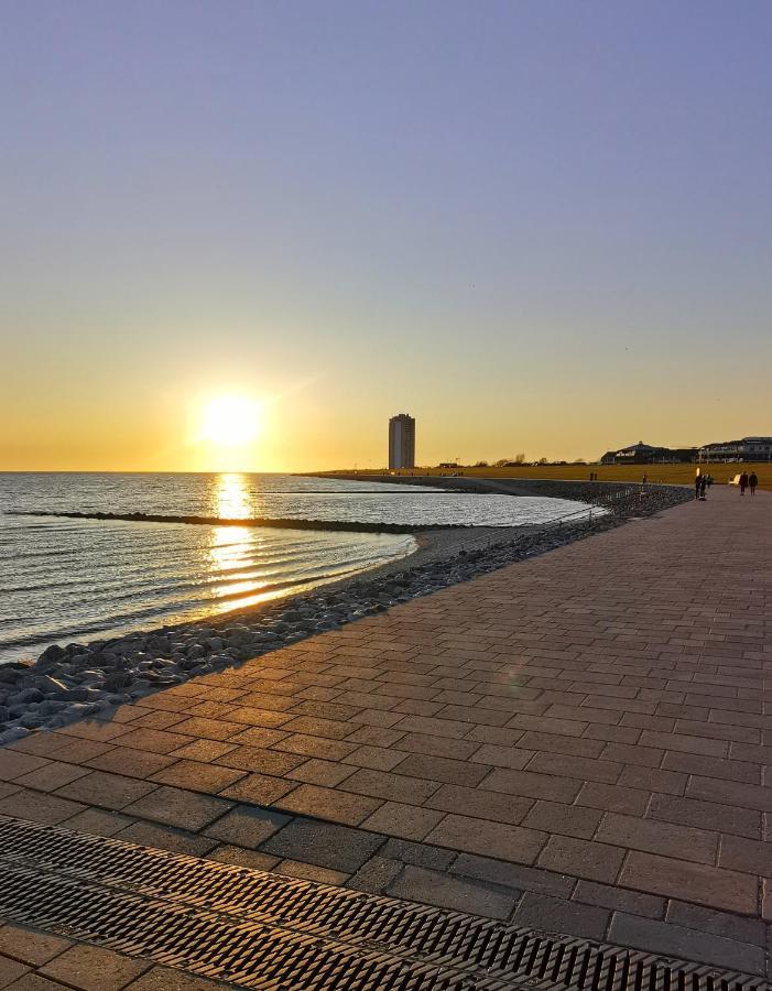 Ferienwohnung An Der Barlter Muehle Im Ersten Og Naehe Nordsee Dış mekan fotoğraf