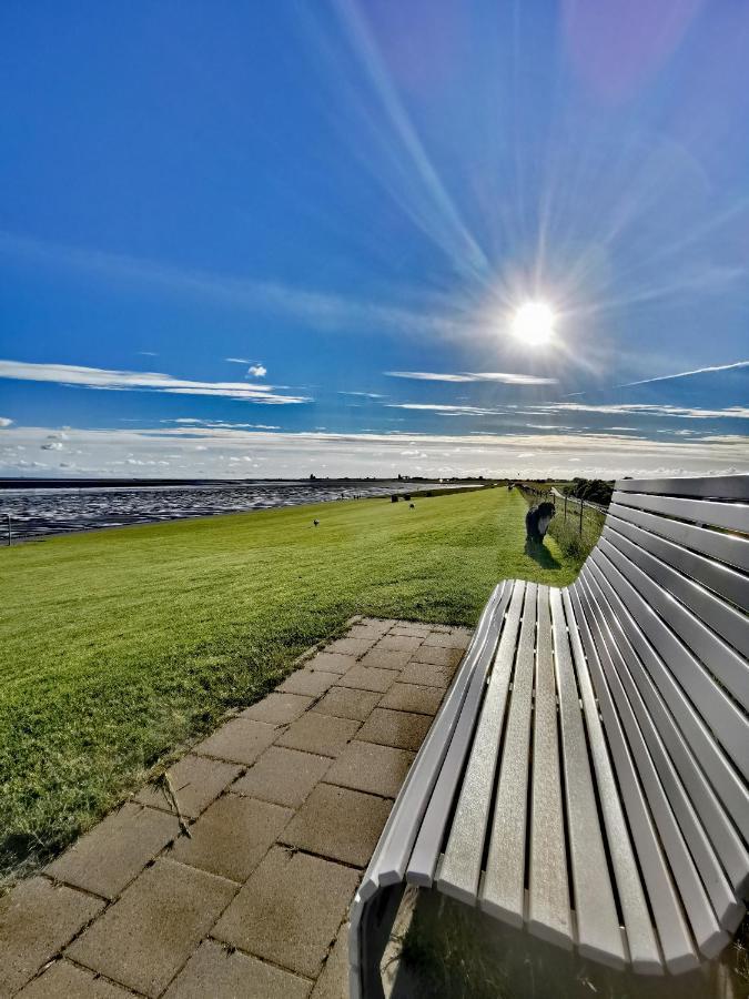 Ferienwohnung An Der Barlter Muehle Im Ersten Og Naehe Nordsee Dış mekan fotoğraf